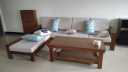 丽巢 实木沙发客厅组合家具中式现代转角沙发小户型木质沙发床两用17 三人位+贵妃榻+茶几 实拍图