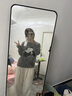 三彩2024冬季新款圓領(lǐng)長袖熊貓針織衫毛衣套頭休閑慵懶女 大象灰 S 155/80A 曬單實拍圖
