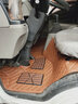 三朵花江鈴五十鈴新順達凱運凱銳小貨車(chē)絲圈腳墊地墊皮革墊防水防滑腳墊 升級版凱運寬體大包圍棕色 曬單實(shí)拍圖