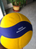 MIKASA 米卡萨排球5号比赛沙滩青少年学生排球PU材质排球室内外通用排球 V330W 实拍图