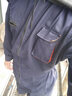 眾安凱達(dá)連體工作服套裝男工裝廠服制服勞保汽修機(jī)修防塵服連體衣連體工裝 深藍(lán)色 2XL (180) 曬單實(shí)拍圖