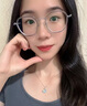 法蔻（farcoko）夜光項(xiàng)鏈女星月蝶影輕奢小眾女士簡約鎖骨鏈生日情人節(jié)禮物送女友 星月蝶影項(xiàng)鏈 免費(fèi)刻字+精美禮盒 曬單實(shí)拍圖