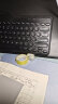 航世（BOW）K-610U 有线键盘  复古圆帽键盘 家用办公笔记本台式便携USB小键盘 黑色 实拍图