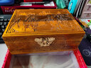 小葉金絲楠木鏡箱紅木茶葉盒實(shí)木首飾盒中式桌面收納盒木質(zhì)珠寶箱 金絲楠款 曬單實(shí)拍圖