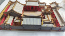 玩控 3d木质拼插立体拼图中国传统古代建筑拼装房子木制模型手工diy 北京四合院 实拍图