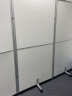 美轩戈上海办公室隔断移动屏风可折叠移动高隔断板式隔墙屏风隔断简约现代 1000*2000全板式一块屏风含烤漆脚 实拍图