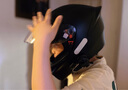 AGV K1S頭盔摩托車機車全盔通勤摩旅四季盔騎行跑盔安全agv頭盔 MATT BLACK-啞黑色 L碼(適合57-58cm的頭圍) 曬單實拍圖