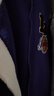 ONLYNBA聯(lián)名款字母印花寬松保暖棉服女|123122002 F38 深紫藤DEEP WISTERIA S (160) 80A 曬單實(shí)拍圖