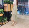 達芙妮（DAPHNE）高跟鞋女2024新款春夏季法式細跟水鉆尖頭淺口中低跟單鞋氣質(zhì)婚鞋 杏色 37 曬單實拍圖
