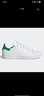 阿迪達斯 （adidas）三葉草新款 STAN SMITH 史密斯情侶款經(jīng)典小白鞋休閑板鞋 FX7519/白綠 36 (220mm) 曬單實(shí)拍圖