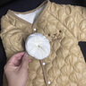 G.duck嬰兒冬裝加絨連體衣輕薄寶寶羽絨棉服外出冬季嬰幼兒衣服冬裝防風(fēng) 咖色  （加絨保暖） 73cm 曬單實(shí)拍圖