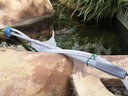 漁樂極限魚缸換水器電動吸便器龍魚缸吸污洗沙器吸水抽水泵大吸力清理吸魚糞清洗換水神器 1.2m加長桿【28W高配】+5米牛筋管 曬單實拍圖