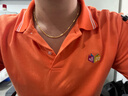 千影珠寶黃金項鏈9999足金男女款素金鏈子全家福真金素鏈送老公按克重 重量9.61-10.0g(含工費25)長43-46 曬單實拍圖