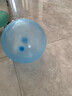 星昭摔不破的水氣球超大快速注水水球解壓能裝水壓踩不破超大巨型氣球 大號80CM 藍粉色隨機1個(gè) 曬單實(shí)拍圖