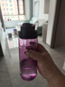 contigo 康迪克 奧特曼 愛(ài)麗絲 套裝2只裝 吸管水杯 一鍵開(kāi)啟水壺禮物 紫色-650ml 曬單實(shí)拍圖