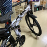 鳳凰（Phoenix）可折疊山地車自行車男士女士成人學(xué)生減震變速單車越野青少年單車 黑白色-三刀輪 適合160-185CM 26英寸 24速旗艦版-檔顯變速 曬單實拍圖
