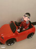 米蚁（MiYi）儿童电动车可坐人四轮遥控汽车摇摆小孩宝宝玩具童车 高配红+蓝牙音乐+摇摆 实拍图