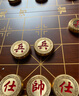 秦庭瀾境全銅象棋禮盒送長輩老板中國象棋高檔端好貨書房裝飾禮物商務(wù)禮品 純銅象棋46*43CM 曬單實(shí)拍圖
