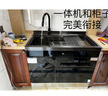 棲川集成凈洗中心集成水槽洗碗機(jī)一體家用嵌入式洗碗機(jī)12套容量消毒雙水槽超聲波洗納米手工水槽 XCW100-1C集成水槽995mm 曬單實(shí)拍圖