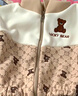 G.DUCKKIDS小黃鴨男童加絨套裝秋冬裝0一3歲嬰兒衣服5男小童寶寶加厚兩件套 白色 90 尺碼1~2歲【 80-90cm】 曬單實拍圖