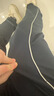 LEEREDPOI春夏季校服褲子男女二條杠小學(xué)生初高中校褲運動(dòng)休閑加厚加絨褲冬 藏青色一道杠-加絨 3XL -約150-165斤可穿 曬單實(shí)拍圖