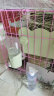 洁西 加粮器+水壶套装兔子粮食添加器饮水器荷兰猪龙猫喂食喂水器套装 实拍图