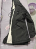 安初夏中長(cháng)款棉衣男士冬季棉服韓版連帽加絨加厚棉襖子顯瘦衣服男裝外套 【8029黑色加絨加厚+白色毛衣】 XL  【130-145斤】 曬單實(shí)拍圖