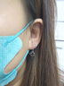 馳匡S925銀線條麻花愛心耳環(huán)女網(wǎng)紅夜店潮感耳飾小眾設(shè)計(jì)氣質(zhì)耳圈 麻花愛心耳鉤一對(duì) 曬單實(shí)拍圖