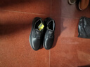 斯凱奇（Skechers）男士商務(wù)皮鞋秋季休閑鞋通勤軟底百搭德比鞋上班鞋204702 曬單實(shí)拍圖