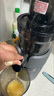 mokkom 磨客原汁機榨汁機家用果汁機渣汁分離大口徑商用多功能鮮炸果汁蔬菜打水果機器小型攪拌機 大口徑淺灰色 曬單實(shí)拍圖