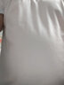 木子勝圓領(lǐng)短袖T恤男士修身半袖純色修身體恤男裝定制印字工作服班服 V領(lǐng)灰色 4XL 曬單實(shí)拍圖