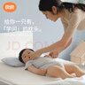 良良（liangliang）嬰兒枕頭6個(gè)月以上動(dòng)態(tài)定型枕0-6歲兒童枕頭護型排汗透氣抑菌四季 經(jīng)典款 3-6歲·小灰熊 單苧麻枕套 【科學(xué)護型】 曬單實(shí)拍圖
