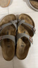 BIRKENSTOCK勃肯德國進(jìn)口女款復(fù)古時(shí)尚舒適軟木Mayari夾趾拖鞋 石灰色正常版71071 38 曬單實(shí)拍圖