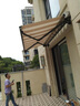 紫葉（ziye） 戶外遮陽棚伸縮雨棚陽臺庭院鋁合金電動雨篷遮陽棚折疊伸縮雨棚 定制尺寸（聯(lián)系客服） 曬單實(shí)拍圖