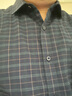 恒源祥磨毛格子保暖襯衫男士加絨加厚爸爸裝休閑中老年人冬季襯衣 加絨BN35805-3藍底綠黃格 41 曬單實(shí)拍圖