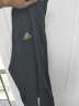 阿迪达斯（Adidas）外套男户外休闲时尚舒适防风夹克跑步透气运动服 TR30J1-BG黑金夹克 XL 实拍图