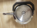 Deffman304不銹鋼燒水壺鳴音茶壺加厚煮開(kāi)水壺家用大容量燃氣電磁爐通用 304不銹鋼鳴音燒水壺【6L】 曬單實(shí)拍圖