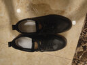 高尼內增高鞋男春夏款隱形內增高6cm休閑低幫板鞋潮流男鞋休閑皮鞋 黑色/增高8cm 42 曬單實(shí)拍圖