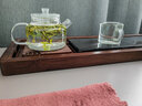 金灶 明尊系列迷你泡茶壺玻璃茶具茶水分離杯花茶壺家用簡(jiǎn)約高顏值 S-031B 200ml 曬單實(shí)拍圖