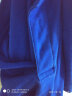 卡帝乐鳄鱼珠地棉短袖T恤男士纯色保罗衫全棉翻领大码t袖衫潮 宝蓝色 165 实拍图