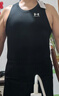 安德瑪（Under Armour）背心男上衣 26夏季新款運動(dòng)服彈力透氣籃球衣訓練無(wú)袖運動(dòng)T恤男 【干爽柔軟】建議拍大兩碼 XL (180/100A) 曬單實(shí)拍圖