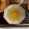 柏采汝窯茶具 柏采窯茶杯 冬青釉-月白 BR-173E 開片功夫茶具 曬單實(shí)拍圖