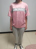 戀的休閑運(yùn)動(dòng)套裝女學(xué)生夏季高中初中生女生短袖衣服夏天上衣韓版寬松原宿風(fēng)少女中學(xué)生時(shí)尚潮流T恤褲子一套 圖片色套裝 M 曬單實(shí)拍圖