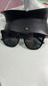 MOLSION墨鏡肖戰同款防曬太陽(yáng)鏡男女款高級感MS3112C10亮黑 偏光 曬單實(shí)拍圖