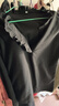 皮爾卡丹（pierre cardin）德絨半高領(lǐng)打底衫女秋冬韓版長(cháng)袖百搭修身洋氣中年蕾絲上衣女時(shí)尚 8032 黑色 XL 建議110-120斤 曬單實(shí)拍圖