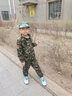 宇龍童話(huà)男童迷彩服套裝兒童春秋裝男孩軍訓戶(hù)外小學(xué)生童裝長(cháng)袖拉鏈開(kāi)衫 三件套（短袖T+外套褲子） 140 曬單實(shí)拍圖