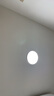 歐普（OPPLE）室外燈房檐燈室外戶外屋檐屋頂窗臺庭院飄窗吸頂燈走廊過道水 48佤白光 48cm 銀色邊框 曬單實拍圖