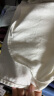 无印良品（MUJI）  女式 法兰绒 中长衬衫  长袖休闲百搭外套 纯棉全棉 BCJ16C1A 米白色 XXS-XS 150/72A 实拍图