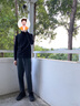 花花公子高領(lǐng)毛衣男修身黑色春秋針織衫男圓領(lǐng)韓版潮流男士?jī)?nèi)搭半高打底衫 高領(lǐng) 黑色 XL 曬單實(shí)拍圖