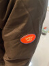 NASA LIKE官方潮牌棉服冬季加厚连帽外套保暖男士棉衣羽绒棉服情侣大码棉袄 黑色 4XL（建议180-200斤） 实拍图